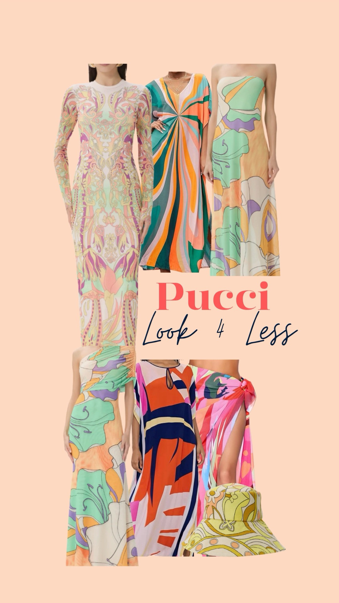 Pucci Look For Less: Chic, bright, swirly, and unapologetically fun— without the price tag. 

 #LTKootd #LTKSeasonal #LTKOver40