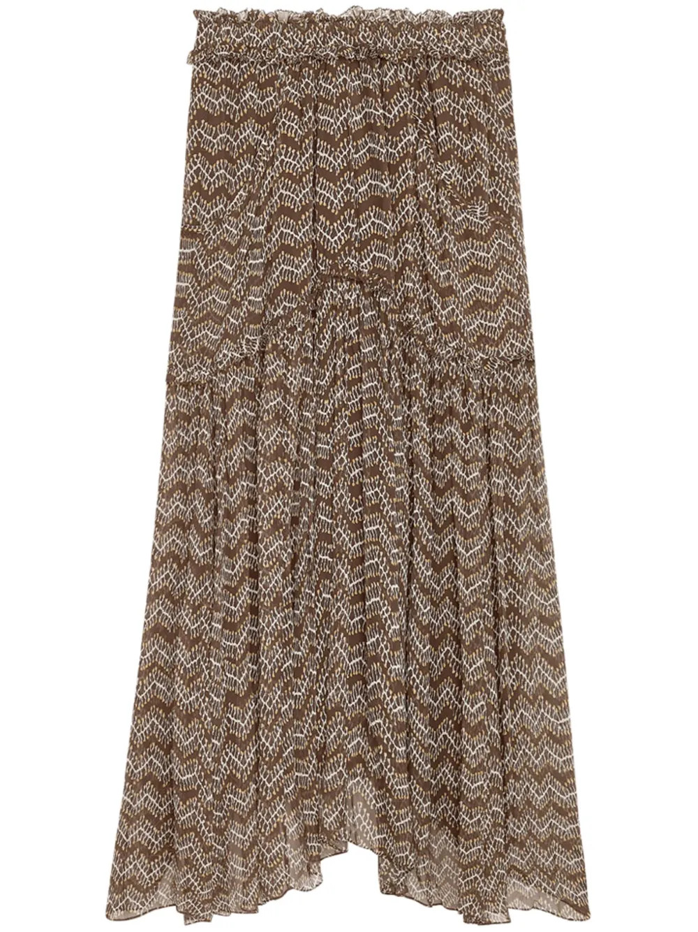 MARANT ÉTOILE Veronique Skirt | Green | FARFETCH ES | Farfetch Global