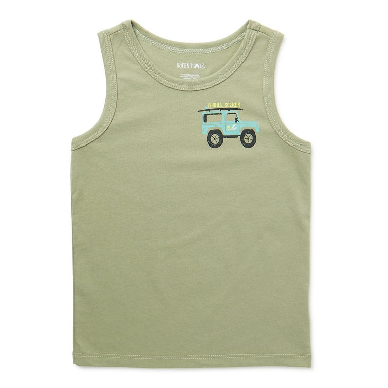 Garanimals Toddler Boy Graphic Tank Top, Sizes 18M-5T | Walmart (US)