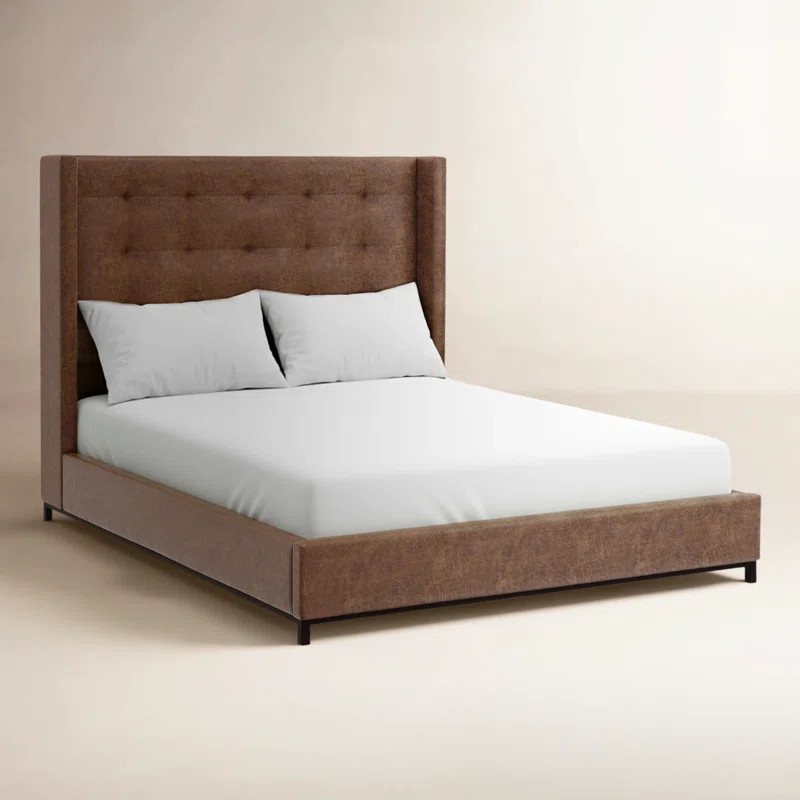 Dante Upholstered Wingback Bed | Wayfair North America