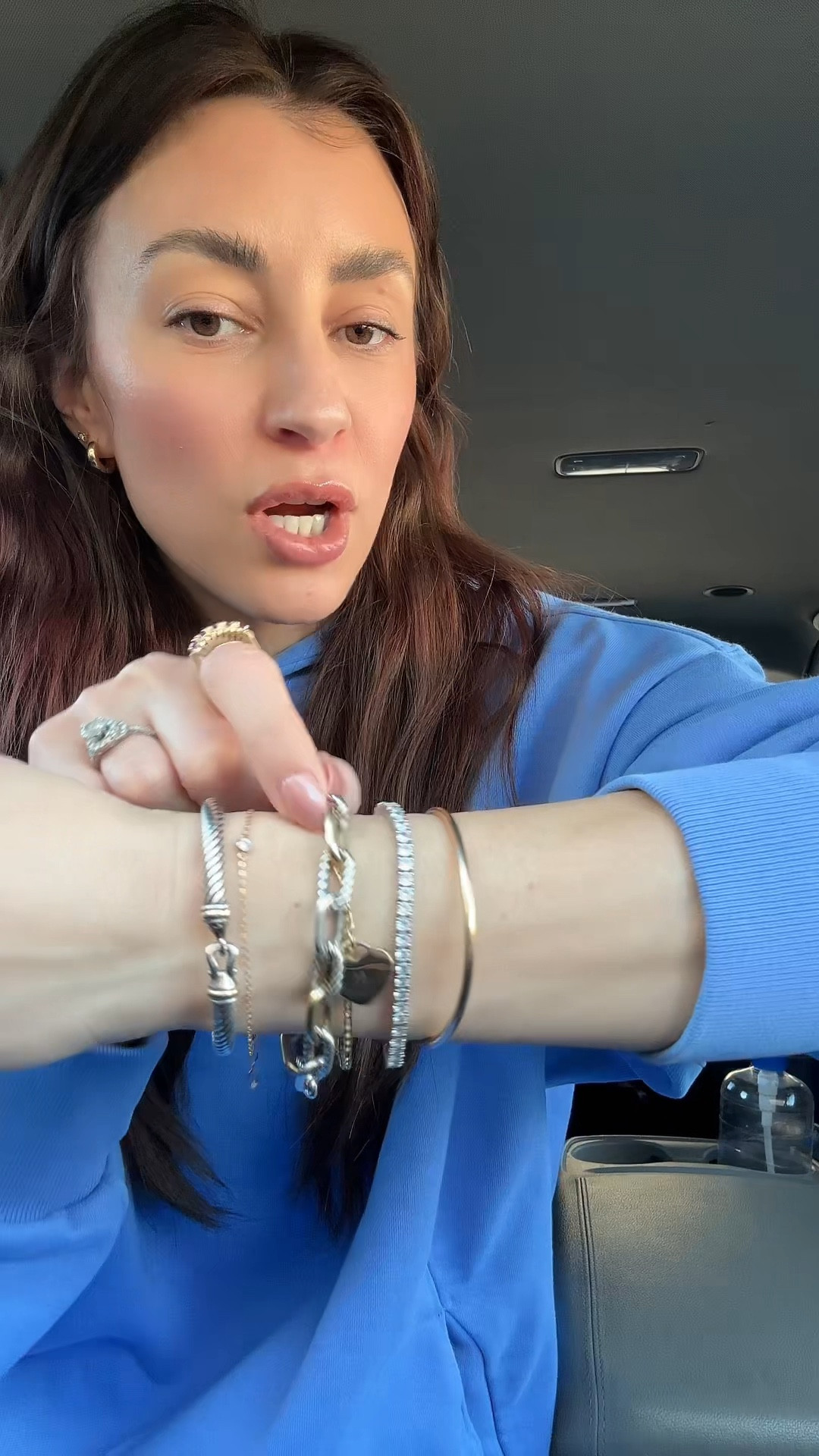 My bracelet stack // jewelry 