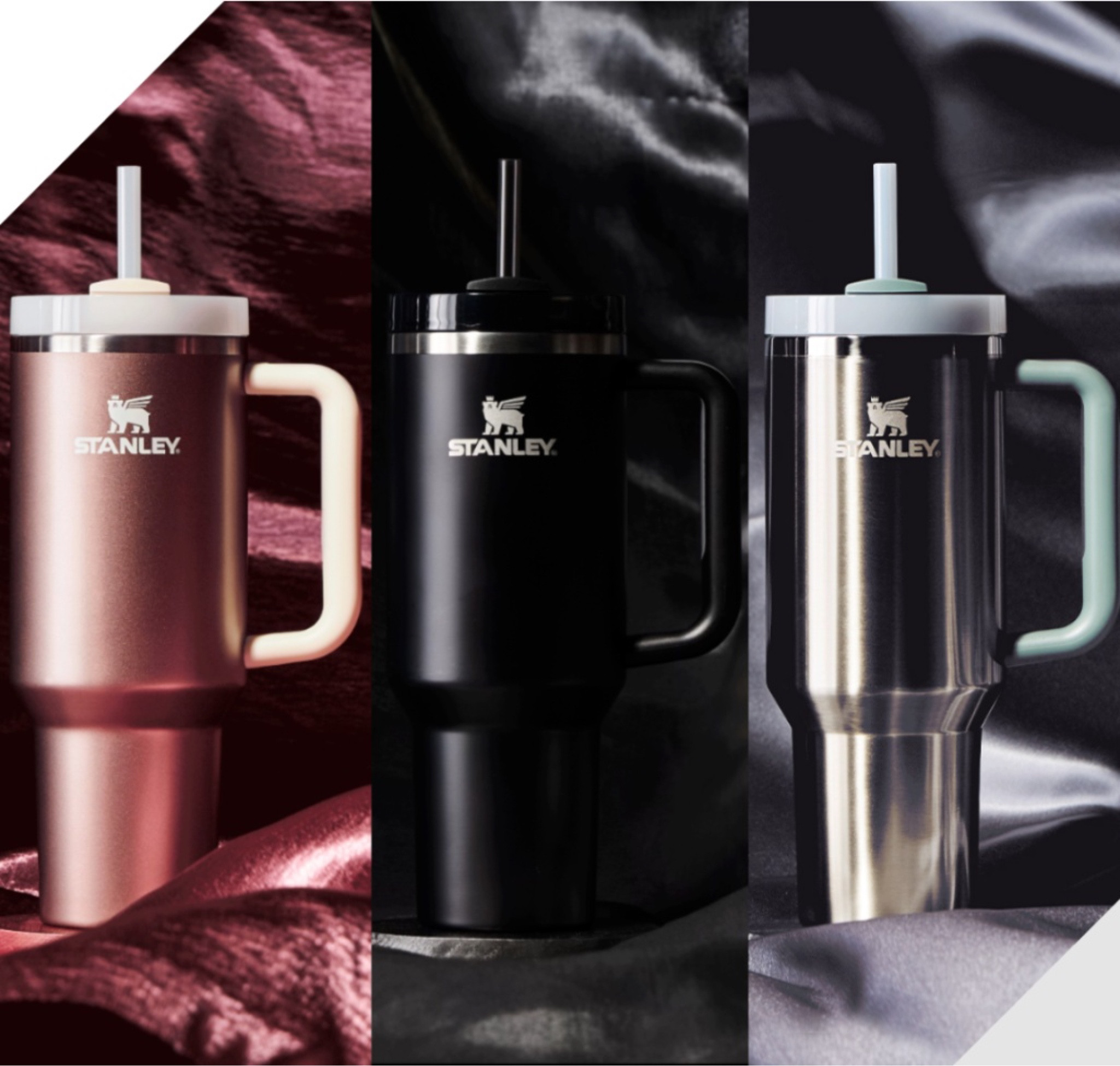 NEW STANLEY COLORS OUT NOW! 
40oz! 
•
•
•
•
•
•
•
#valentinesgifts #staneycup #stanleymug #stanleywaterbottle #blackcreator 

#LTKFind #LTKSeasonal #LTKunder50