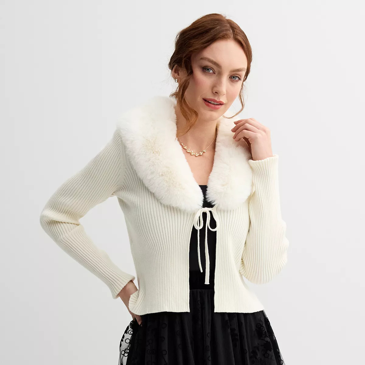 Women's Draper James Tie Front Cardigan | Kohl's