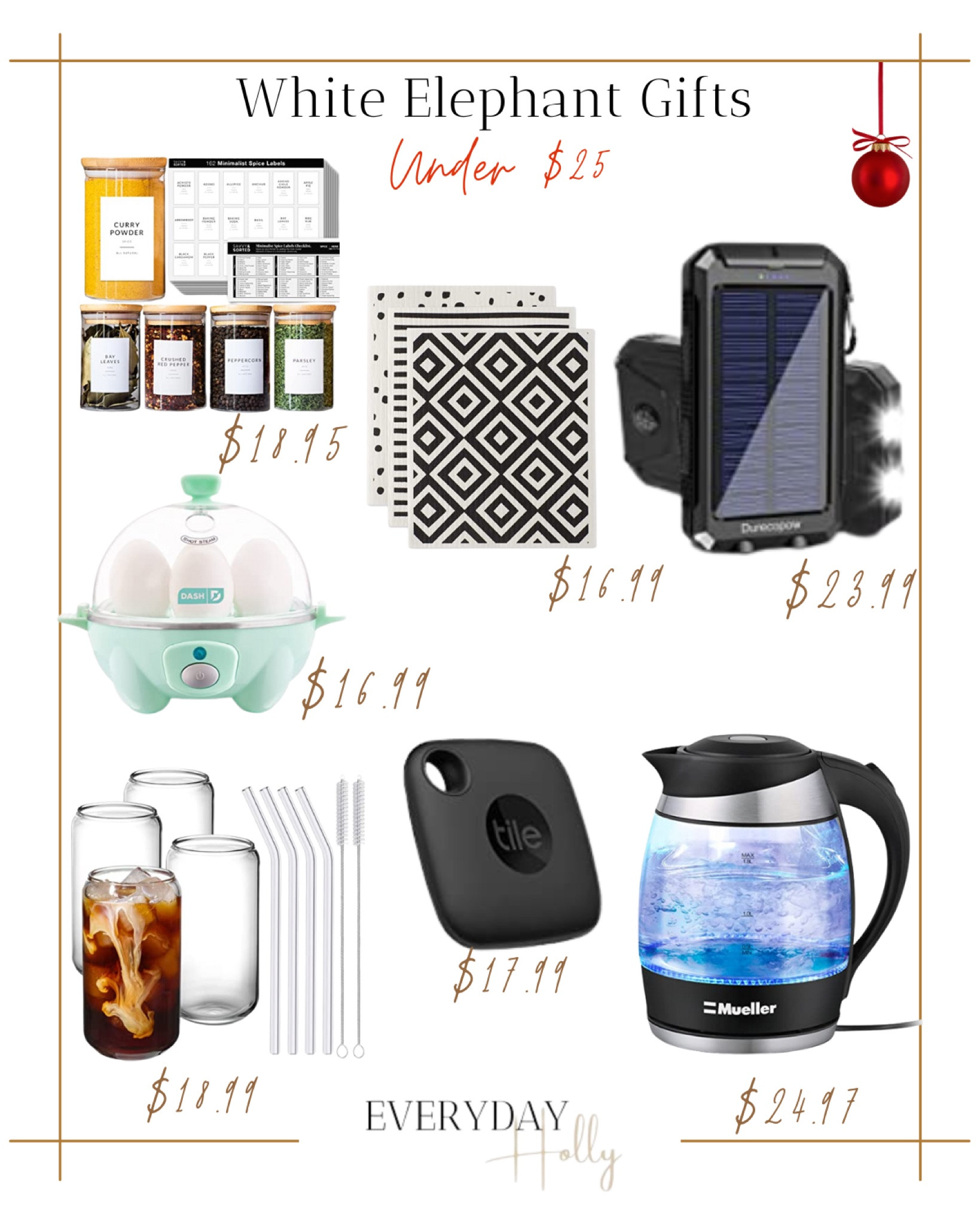 White Elephant gifts under $25 | Holiday gift ideas | Stocking Suffers | Teacher gifts | Novelty gifts | Christmas gifts.


#LTKunder50 #LTKGiftGuide #LTKHoliday