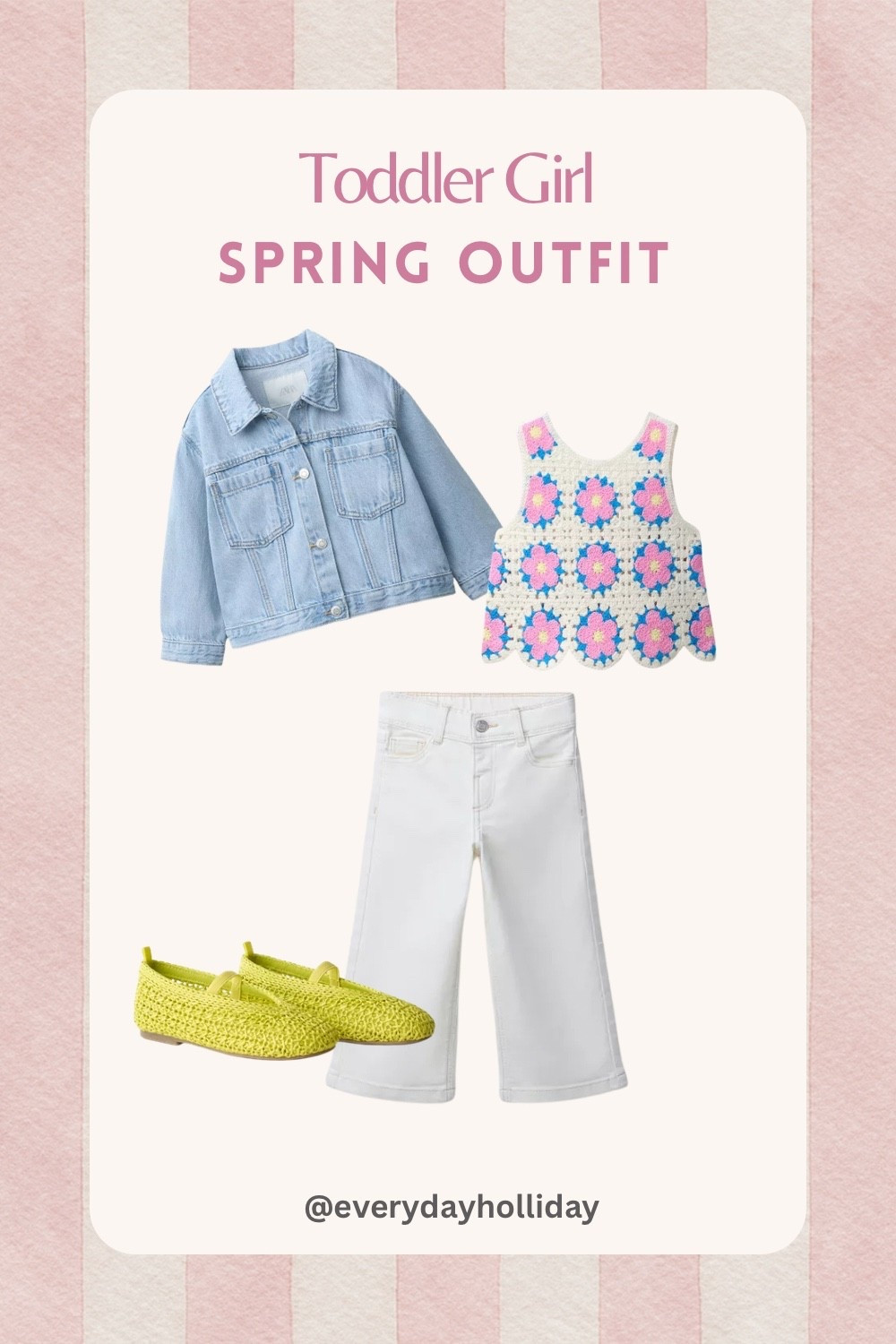 That crochet floral top + lime green ballet flats combo from Zara?? Toddler girl spring dressing has never been more fun. All pieces linked! 🌸💛​​​​​​​​​​​​​​​​

#LTKKids #LTKmomlife #LTKootd