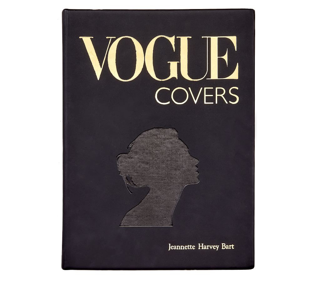 Madame Chic Leather Book, Black | Pottery Barn (US)