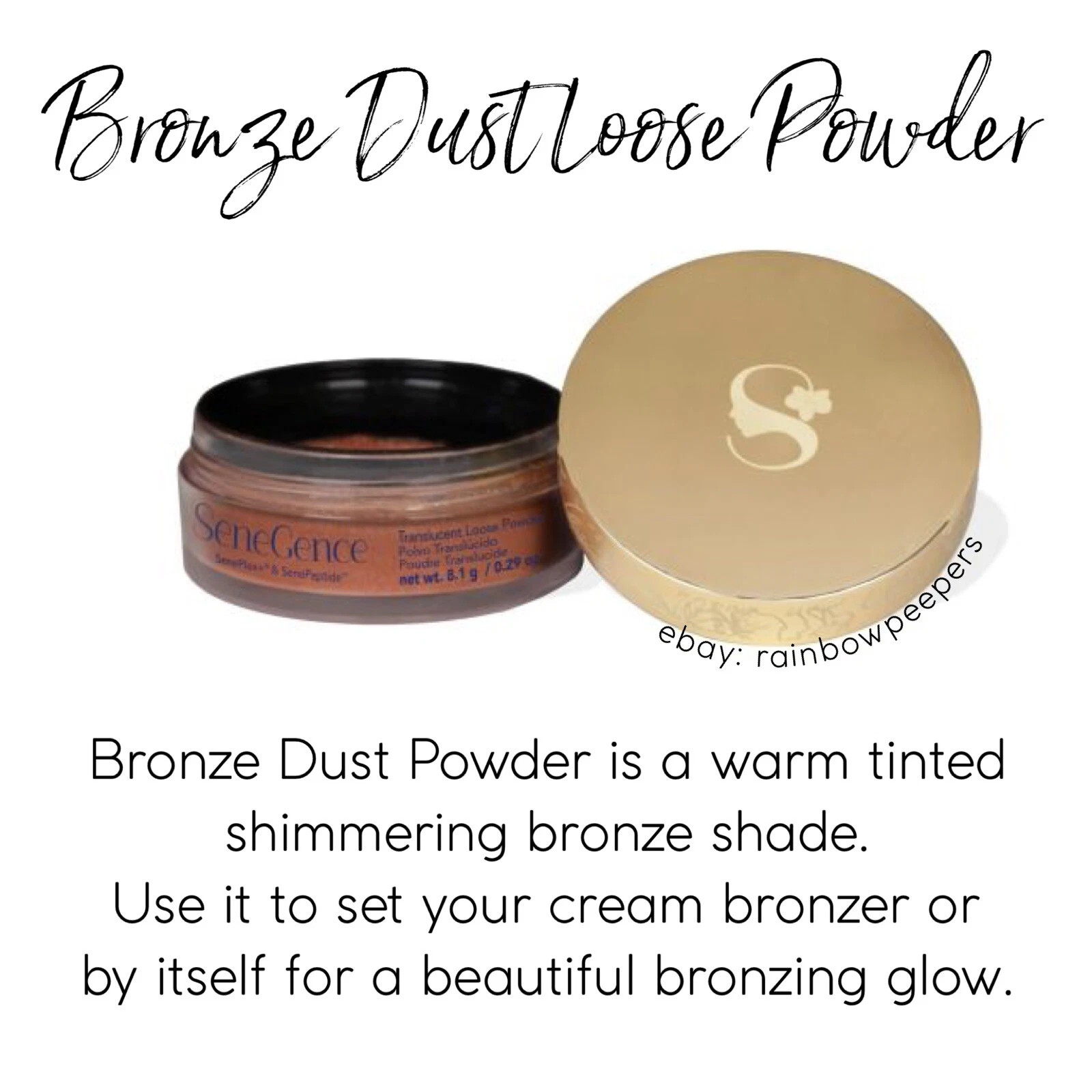 SeneGence BRONZE DUST Translucent Loose Powder New Formula/Packaging New/Sealed | eBay | eBay US
