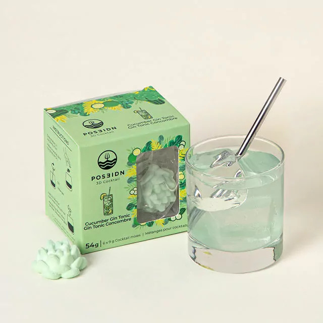 3D Printed Cocktail Mixes | UncommonGoods