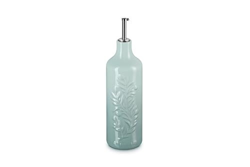 Le Creuset Stoneware Olive Branch Collection Oil Cruet, 20 oz., Sea Salt | Amazon (US)