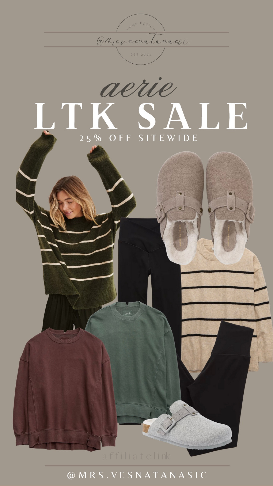 Everything is 25% off at Aerie when you shop in the LTK app! 



#LTKstyletip #LTKshoecrush #LTKSale