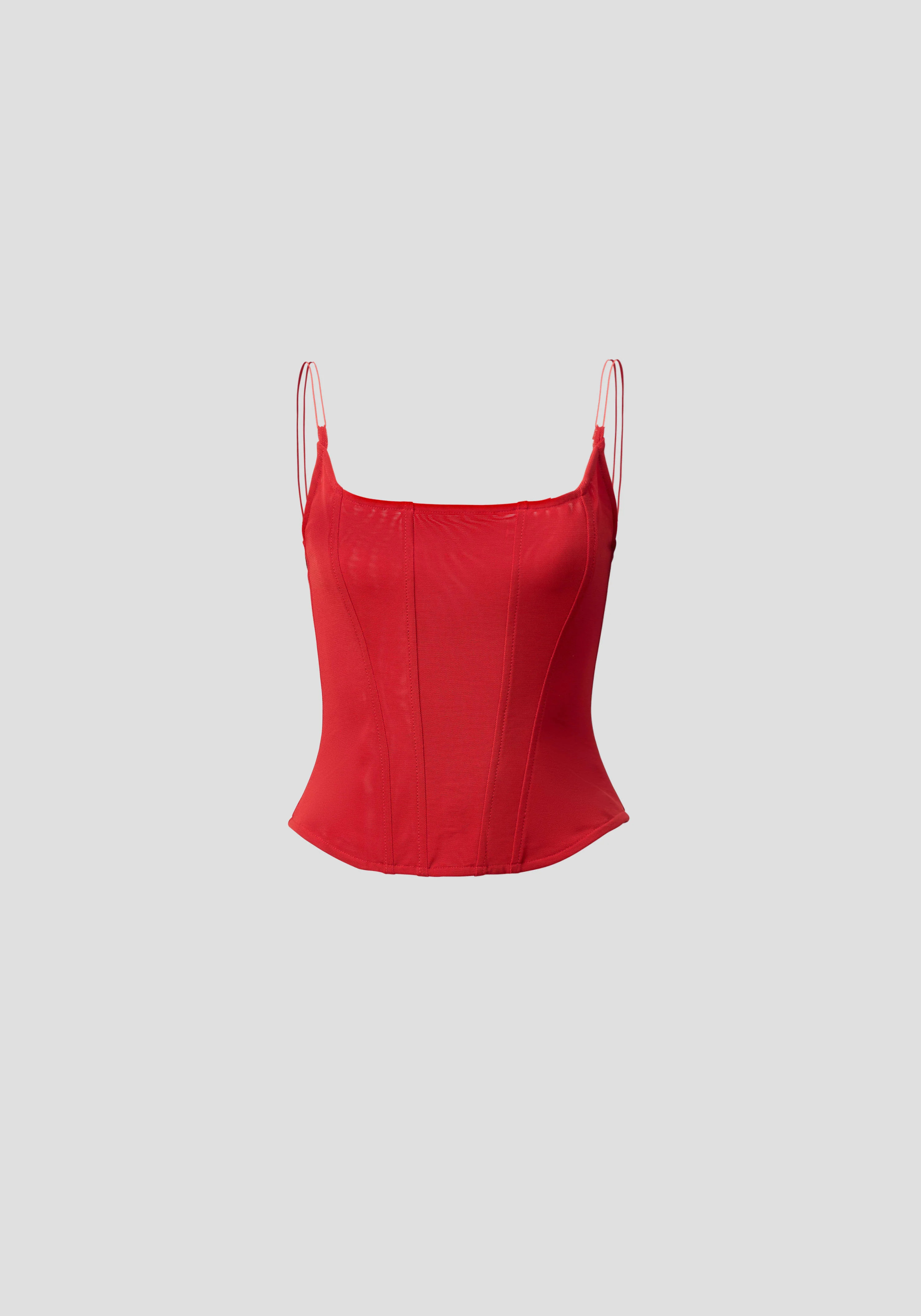 Fantasy Bustier IN RED | TOPS | VIKTORIA & WOODS | Viktoria & Woods