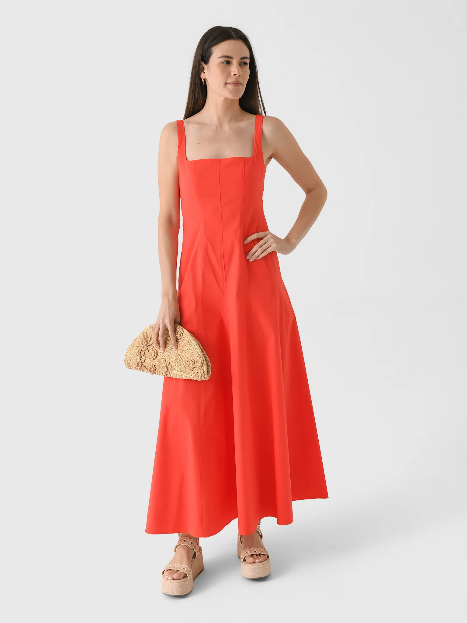 BONDI BORN
                      
                     Women's Avila Panelled Maxi Dress | Saint Bernard
