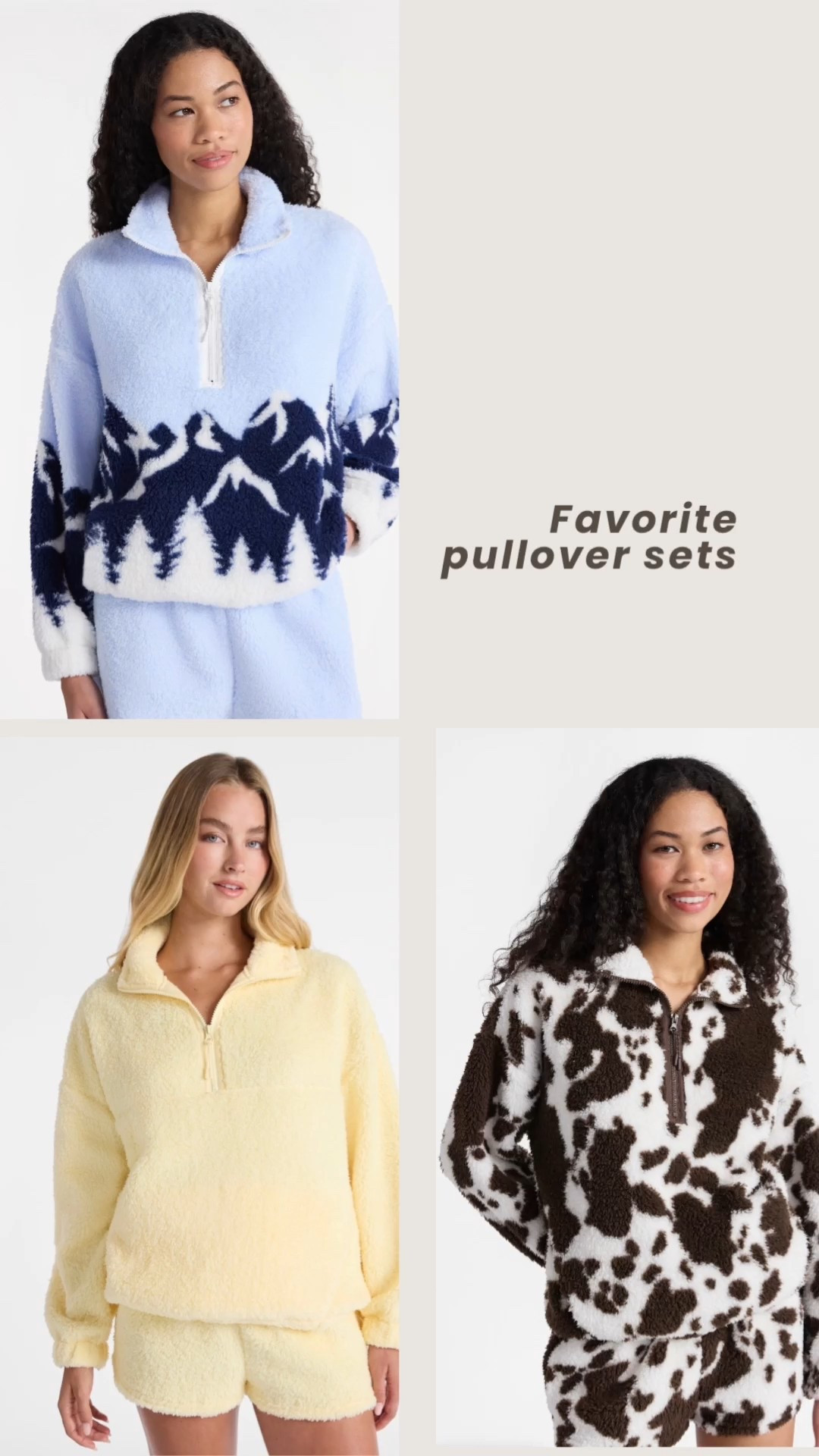 Favorite $15 pullover sets have new sizes!! 

#LTKGiftGuide #LTKHoliday #LTKCyberWeek