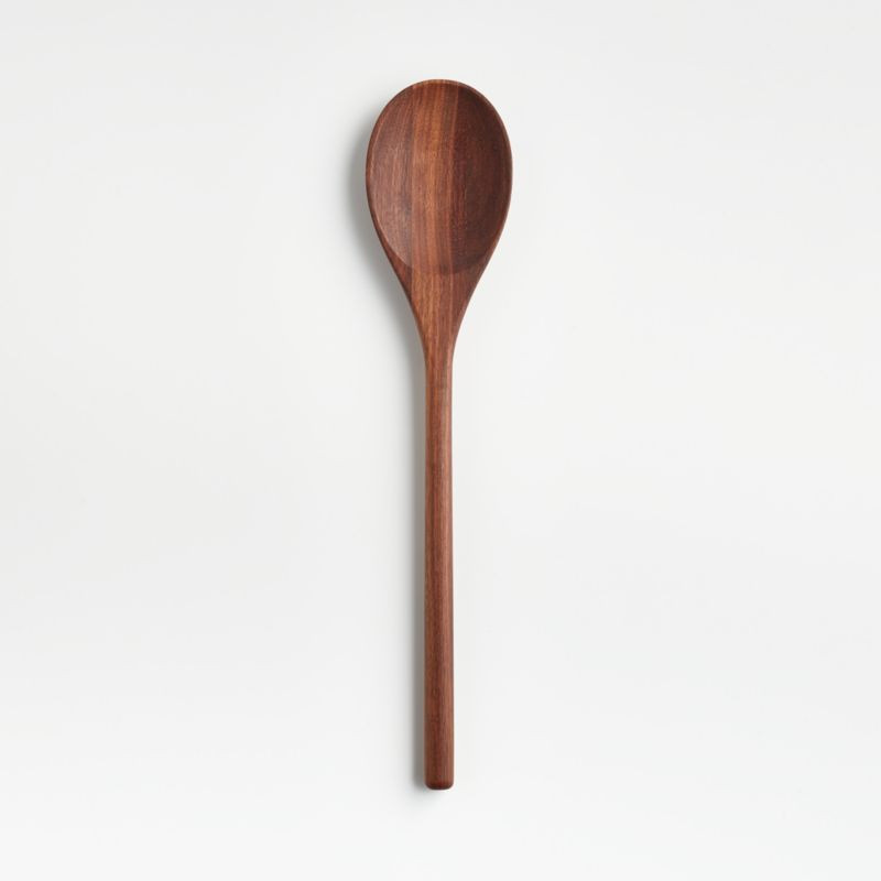 Modern Walnut Spoon + Reviews | Crate and Barrel | Crate & Barrel