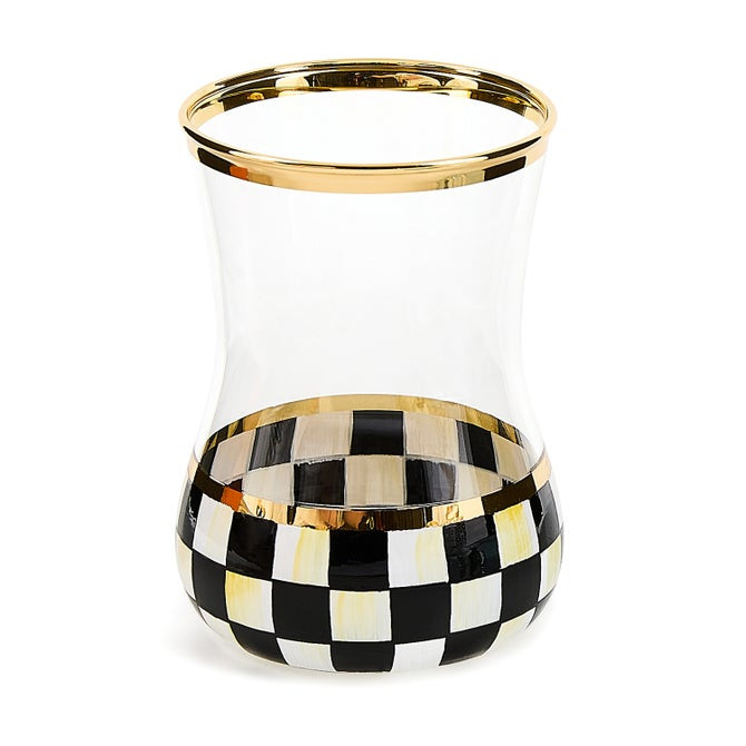 Courtly Check Tea Glass | MacKenzie-Childs