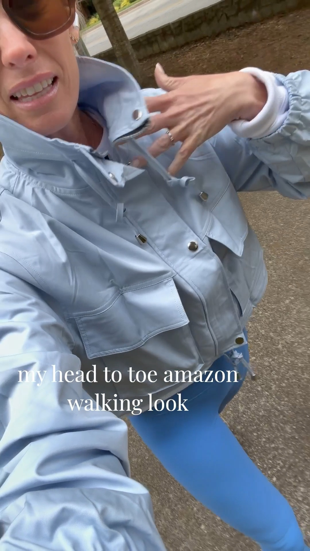 Small jacket and leggings!
Medium sweatshirt 