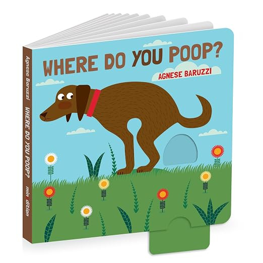 Where Do You Poop? A potty training board book | Amazon (US)