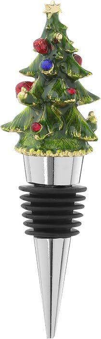 IMIKEYA Christmas Tree Shape Wine Bottle Stopper: 4.3inch Creative Alloy Wine Plugs Reusable Beve... | Amazon (CA)