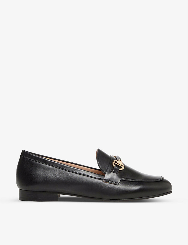 Grange snaffle-trim leather loafers | Selfridges