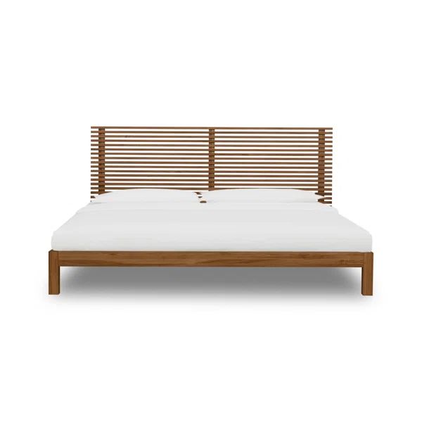 Finnian Unfinished Solid Wood Platform Bed | Wayfair North America