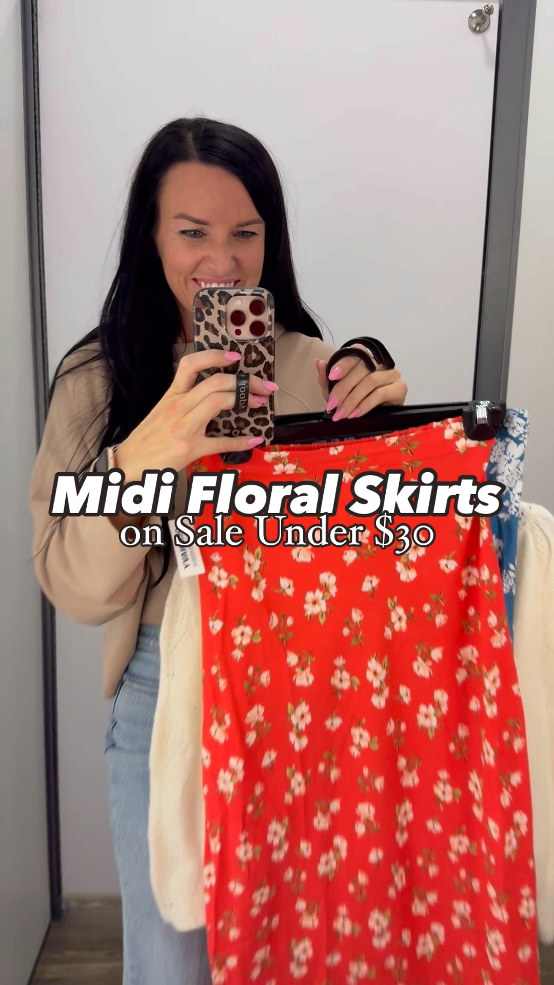 Midi floral skirt try on— these are great now with a sweater and booties & will be cute for spring, too! (Under $30 on sale!)

Size info & Outfit ideas: (I’m 5’5” and usually wear a 4/27 and S for reference.)
This midi skirt style comes in 5 color patterns. It has a flat front with back elastic pull-on style. It fits TTS, I’m in a S. The fabric is lightweight and will look good year-here are some outfit ideas: pair with a blazer and heels, a sweater and booties, sneakers and a denim jacket, or tank tops or tshirts and flip flops / sandals for vacation outfits!! The skirts also come in petite and tall sizes! (I size down to an XS in the sweater.)




#ltksalealert #ltkstyletip #ltkworkwear #ltkseasonal @oldnavy #oldnavystyle #teacherstyle #ltkfindsunder50 #fashionover40 #affordablefashion workwear, teacher outfit ideas, summer outfit, spring outfit 

#LTKWatchNow #LTKOver40