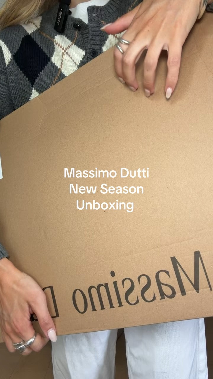 Massimo Dutti Unboxing!