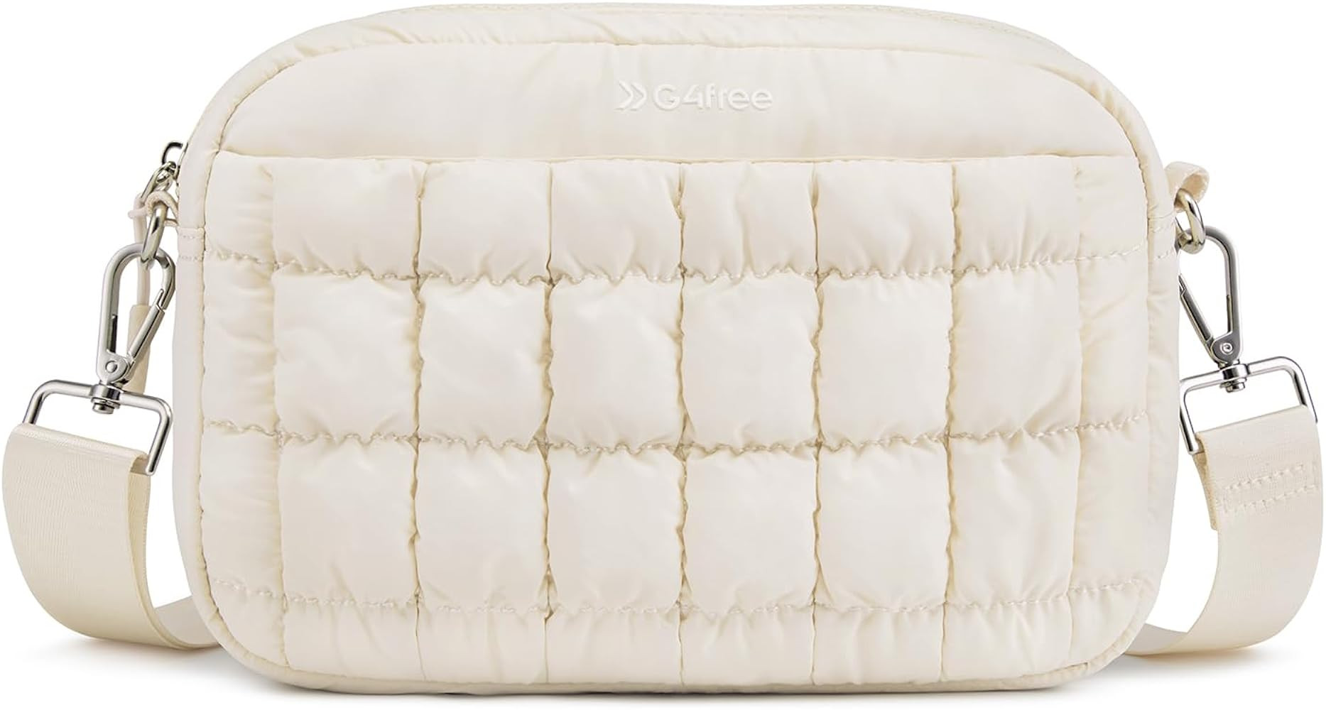 G4Free Puffer Crossbody Bag for Women, Lightweight Small Purse Casual Quilted Clutch Fashionable ... | Amazon (US)