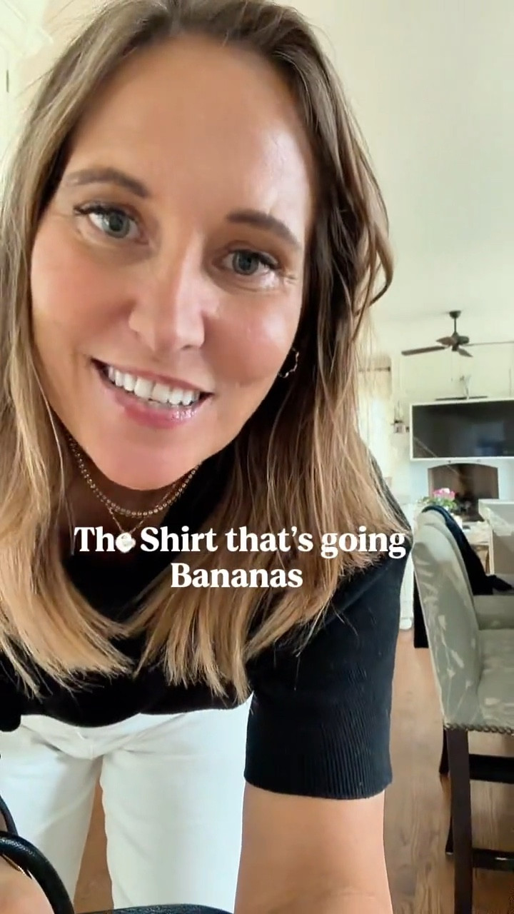 Wearing a size medium in the shirt and 30 in jeans. m

#LTKOver40 #LTKootd