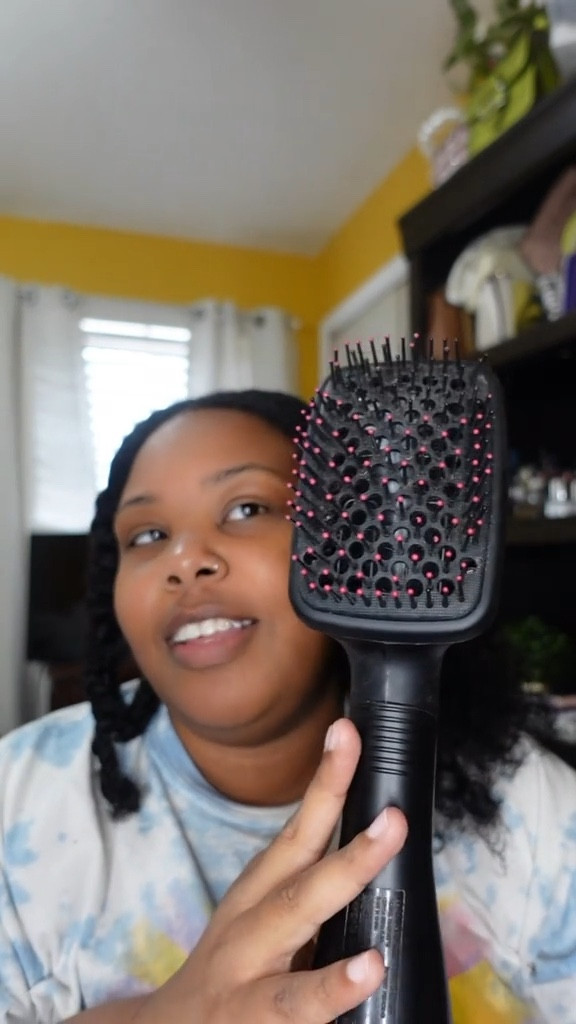 Paddle Brush Blowdryer on my Natural Hair! 

#LTKfindsunder100 #LTKbeauty
