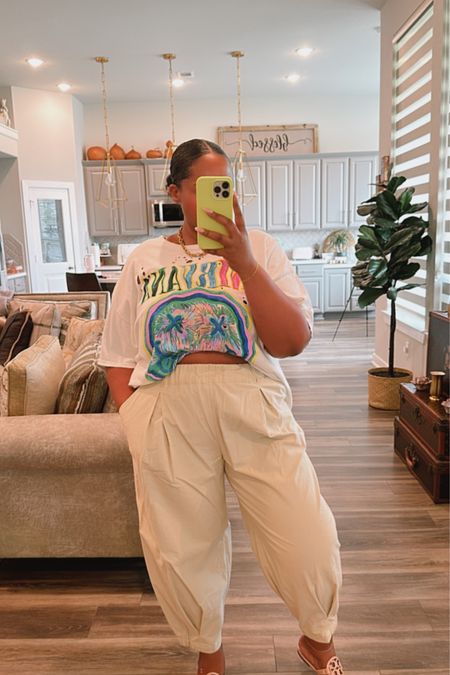 Graphic tee 
Trousers 
Tory Burch 
Sandals  
Slides  
OOTD 
Everyday fashion 
Simple outfit 
Summer outfit 
Spring outfit
Balloon pants  


Follow my shop @styledbylynnai on the @shop.LTK app to shop this post and get my exclusive app-only content!

#liketkit #LTKunder100 #LTKshoecrush #LTKstyletip
@shop.ltk
https://liketk.it/4aUsg

#LTKunder50 #LTKshoecrush #LTKFind