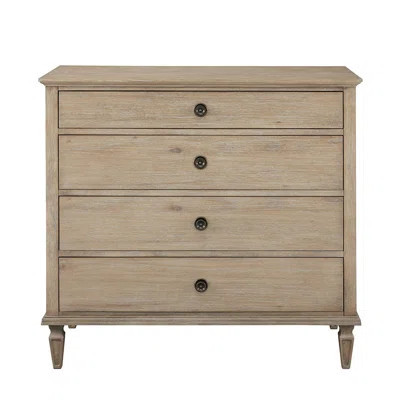 Victoria Small Dresser With French-Inspired Design And Full Extension Drawers | Wayfair North America