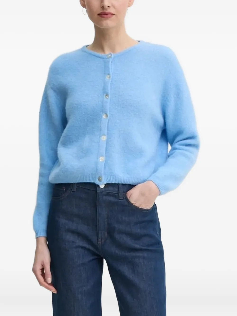 American Vintage Vitow Cardigan | Blue | FARFETCH CA | Farfetch Global