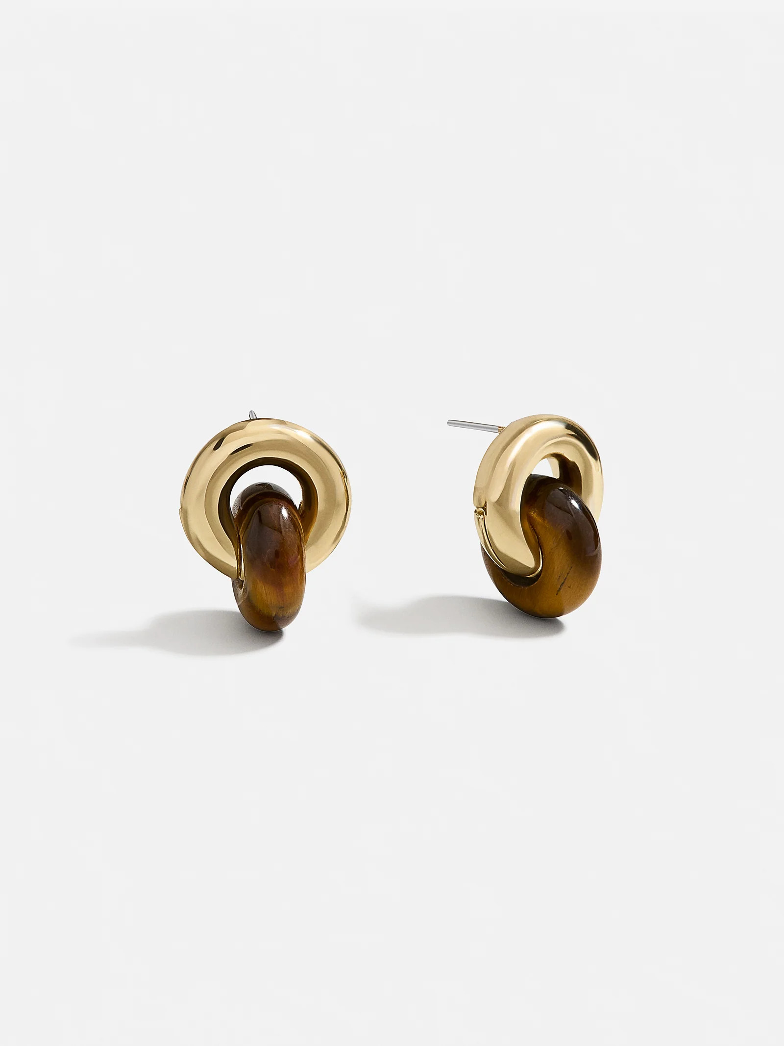 Nyla Gold Earrings - Nyla Gold Earrings | BaubleBar
