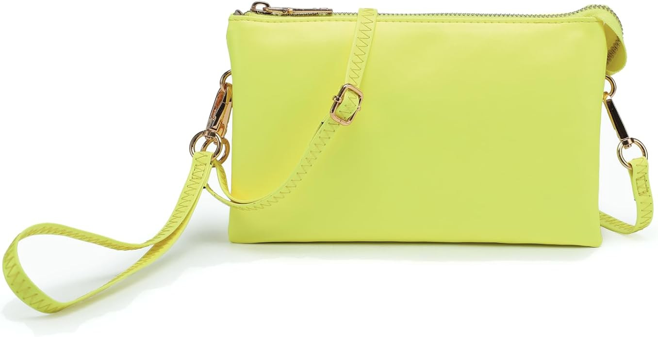 JEN & CO. Riley Small Crossbody Bags for Women Vegan Leather Wristlet Clutch Wallet Purses Handba... | Amazon (US)