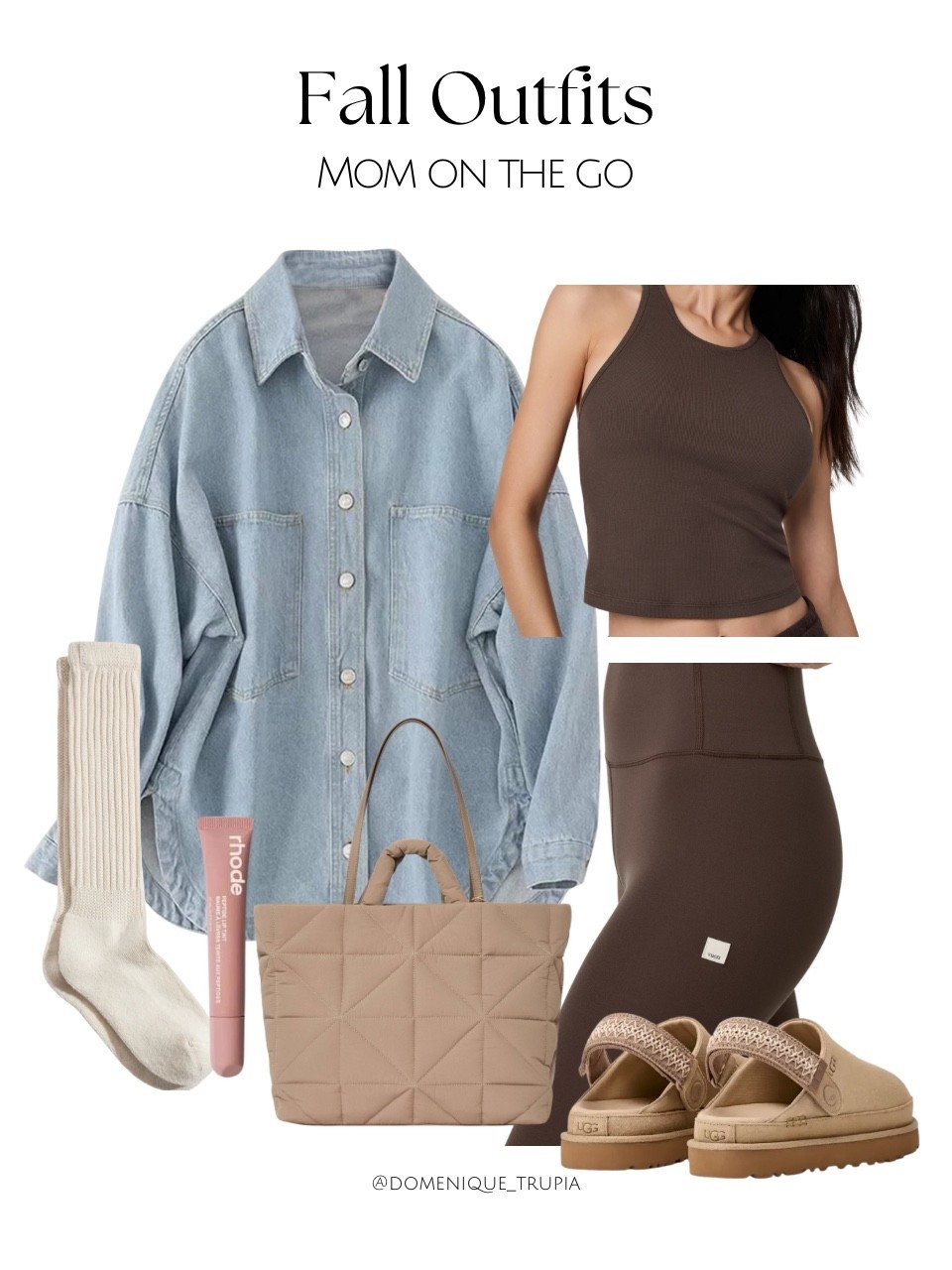 Fall outfit for moms on the go. 
Fall outfit | mom outfit | fall look | trending outfits for fall | trending outfits for moms | gen z outfits 



#LTKSeasonal #LTKStyleTip #LTKActive