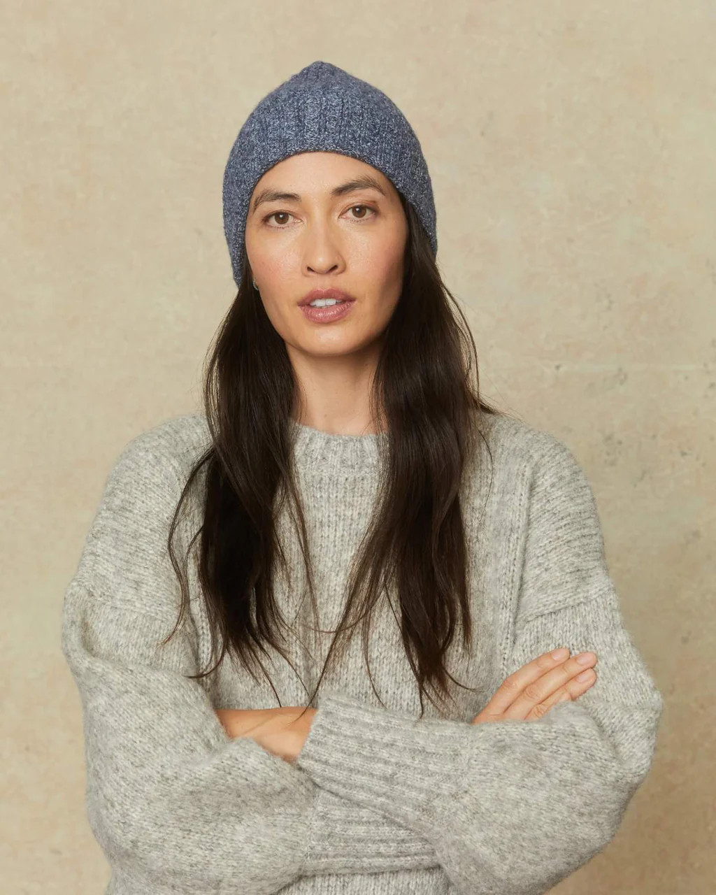The James Beanie | Misty Sky | Christy Dawn