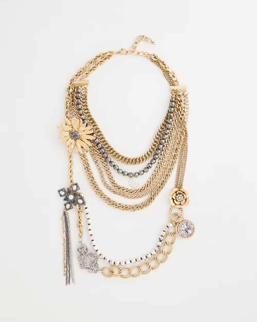Statement Link Charm Necklace | Chico's