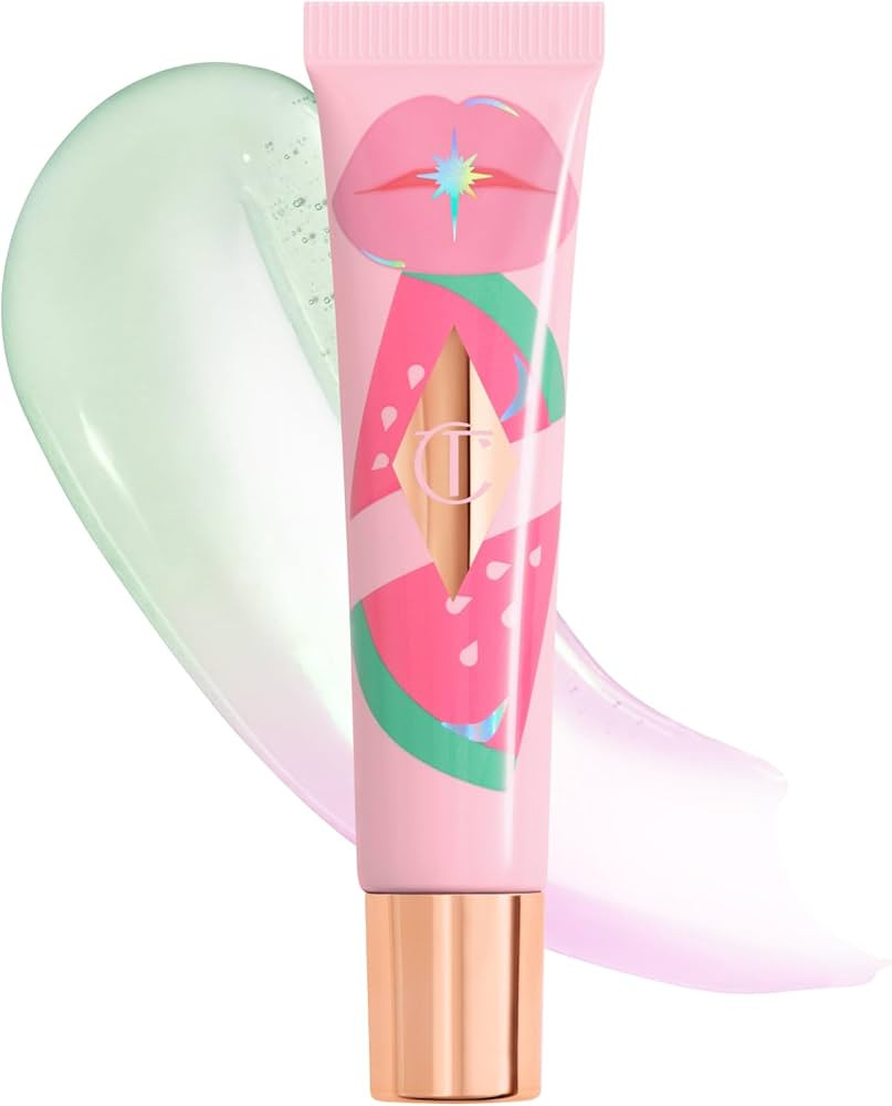 Charlotte Tilbury Healthy Glow Nectar Lip Oil - Sheer Tinted Lip Gloss Oil with Hyaluronic Acid &... | Amazon (US)