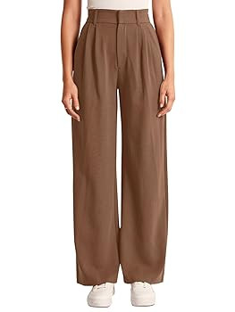 NIMIN High Waisted Work Pants for Women Business Casual Outfits 2025 Office Dress Pants Trousers ... | Amazon (US)