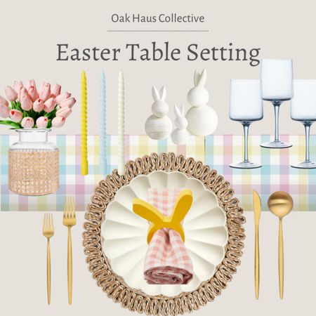 Easter Table idea! 💐🐇

Easter Tablescape, spring table, Easter dining setting, table setting, spring table setting 

#LTKSeasonal #LTKhome #LTKstyletip