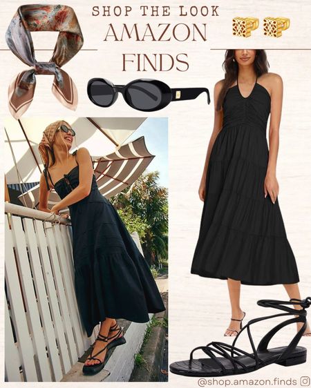 Pinterest Inspired Look!
A classic summer outfit. Perfect for vacation, date night, brunch concerts. Black dress and accessories all from Amazon.

#LTKSeasonal #LTKStyleTip #LTKShoeCrush