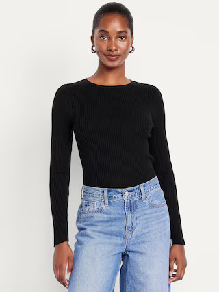 SoSoft Lite Rib Crew-Neck Sweater | Old Navy (US)