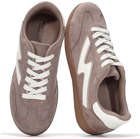 Project Cloud Fashion Sneakers for Women 2026 - Lace-Up Shoes Trendy Women Sneakers with Memory F... | Amazon (US)