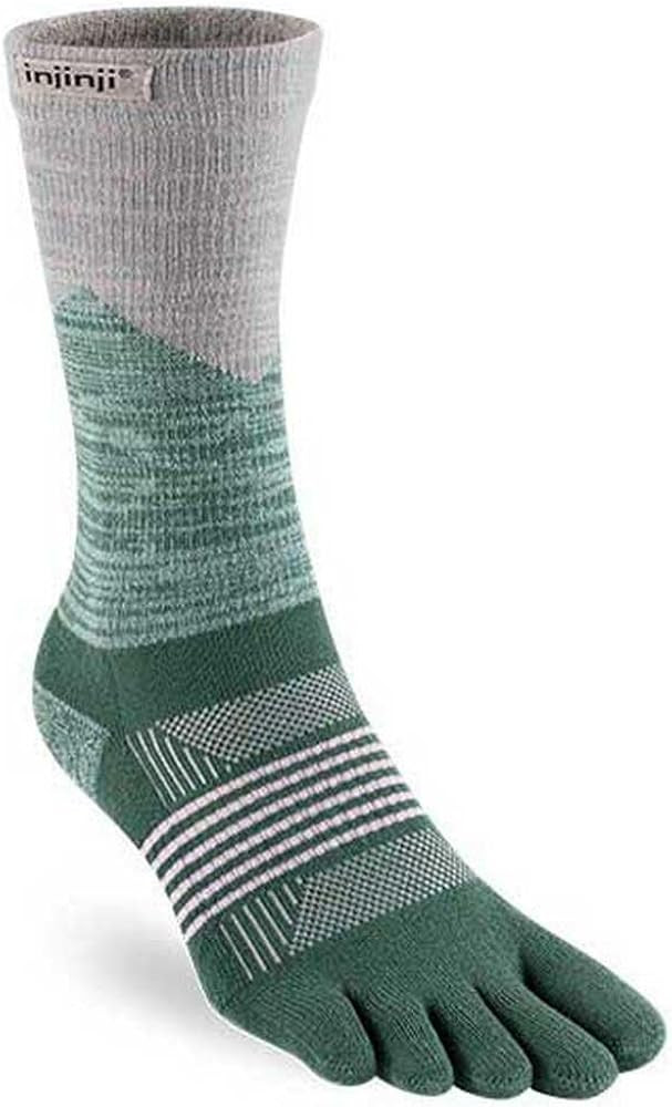 Injinji Women's Trail Midweight Crew Socks | Amazon (US)
