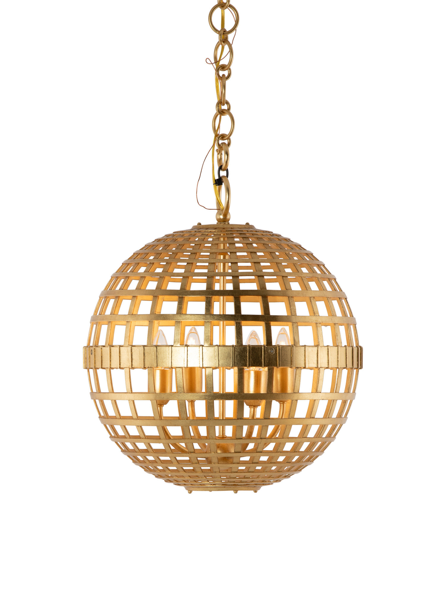 18.75x16.25in Mill Gild Globe Lantern | TJ Maxx
