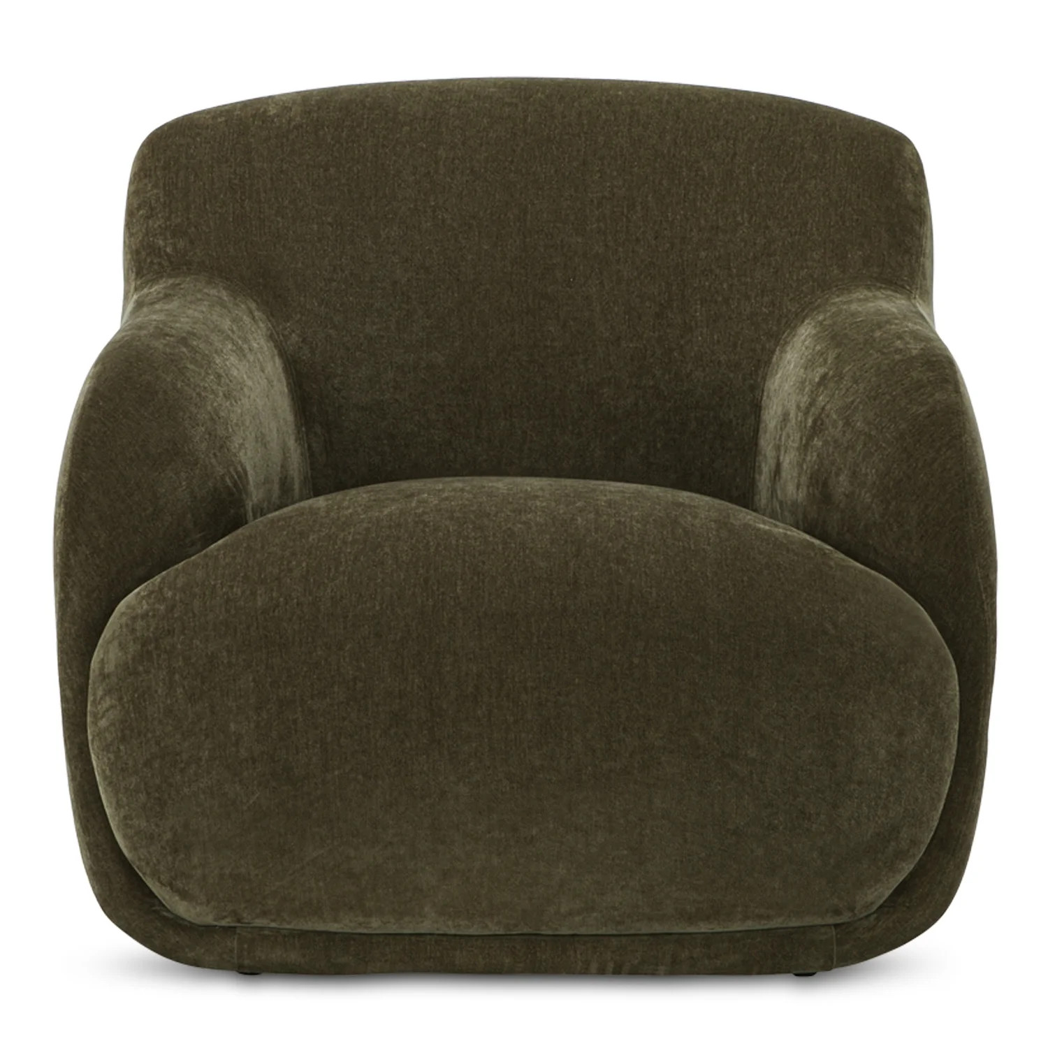 Moe's Home Collection Stevie Lounge Chair Cedar Green Fabric Chairs | Walmart (US)