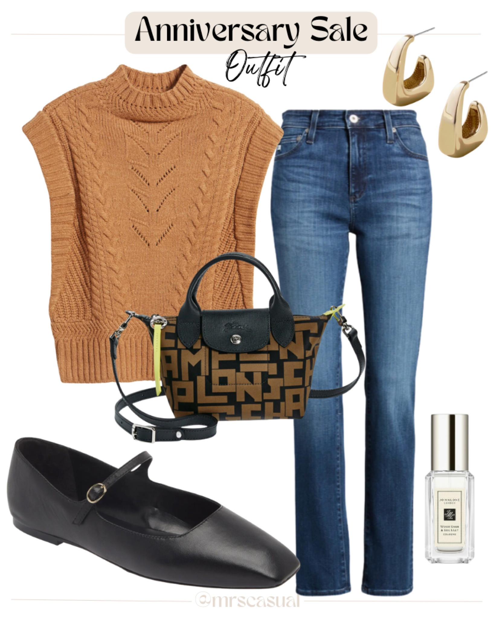 Anniversary sale fall outfit idea camel cable knit vest 

#LTKxNSale #LTKSaleAlert #LTKFindsUnder100