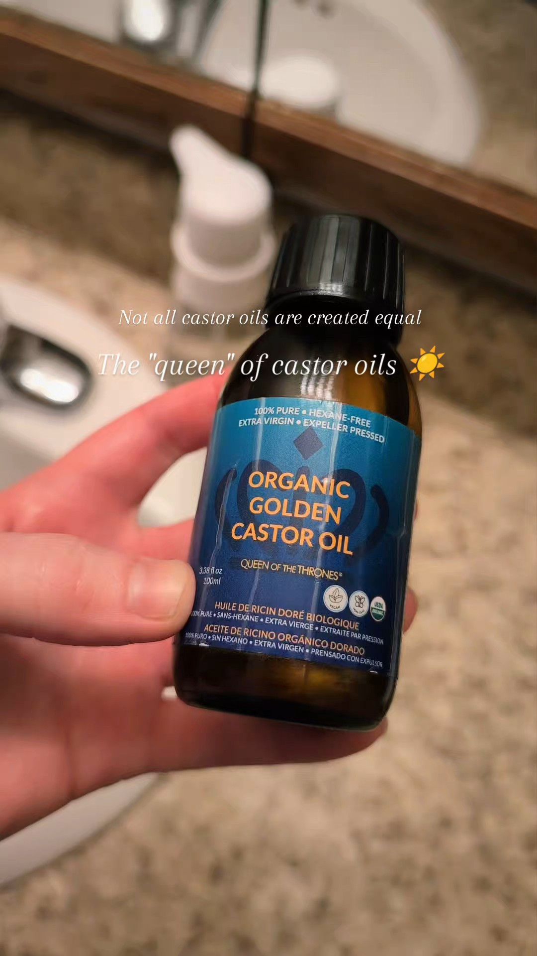 you’re shopping for castor oil, here’s what matters: • Hexane-free• Organic (when possible)• Stored in dark glass

#LTKBeauty #LTKselfcare #LTKmomlife