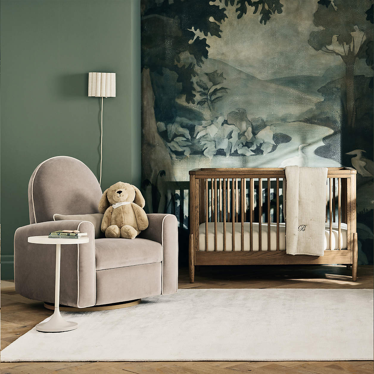 Solid Grid Ivory Kids Performance Area Rug 5'x8' + Reviews | Crate & Kids | Crate & Barrel