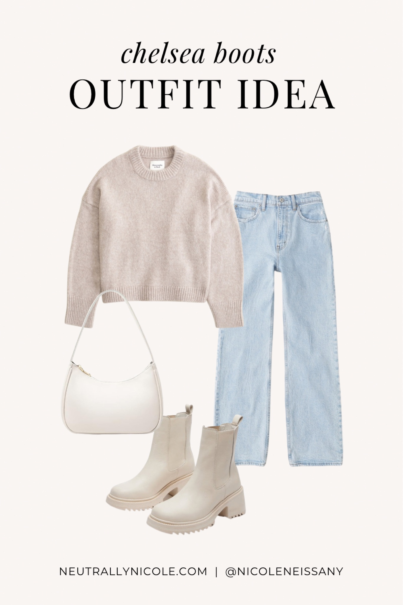 Casual chelsea boots outfit for fall — perfect for thanksgiving, everyday, fall activities, brunch, & more!

// fall fashion, fall outfit, fall outfits, fall trends, winter fashion, winter outfit, winter outfits, winter trends, what to wear for thanksgiving, thanksgiving outfit, casual outfit, casual fall outfit, errands outfit, everyday outfit, date night outfit, coffee run outfit, brunch outfit, pumpkin patch outfit, pumpkin picking outfit, apple picking outfit, holiday outfit, gifts for her, holiday gift guide for her, gift guide, sweater, fall sweater, fall jeans, straight leg denim, wide leg denim, Abercrombie jeans, chelsea boots with jeans, fall boots, fall shoes, Dolce Vita, neutral outfit (11.17)

#liketkit 

#LTKSeasonal #LTKshoecrush #LTKsalealert #LTKtravel #LTKGiftGuide #LTKHoliday #LTKU #LTKitbag #LTKfindsunder100 #LTKfindsunder50 #LTKstyletip